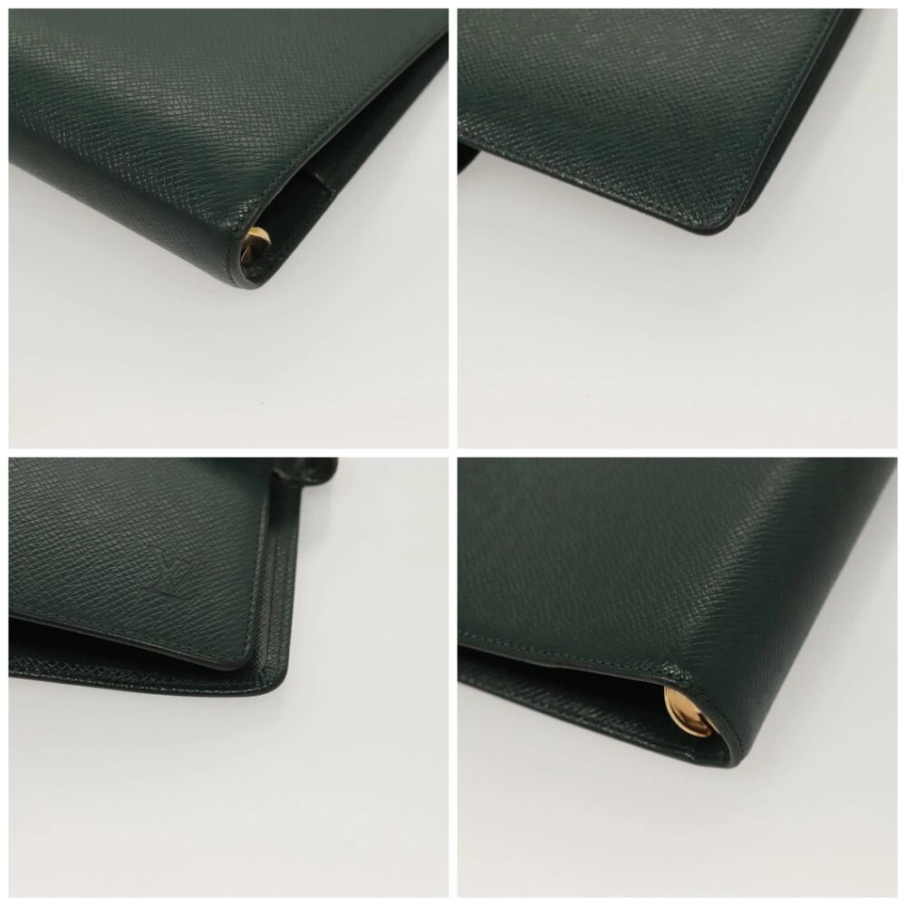 LOUIS VUITTON Taiga Agenda MM Day Planner Cover Epicea - Picture 16 of 16